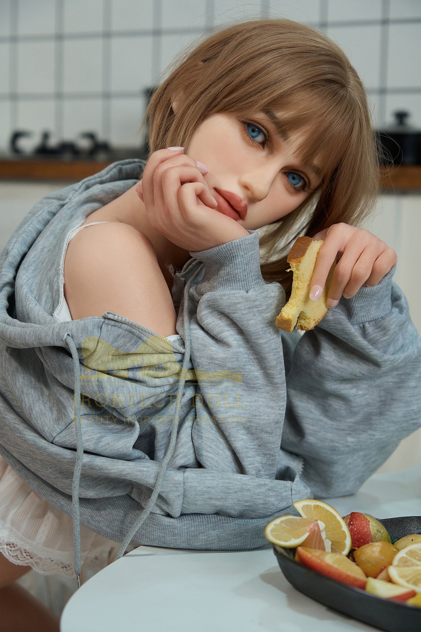 Futta 166cm D Cup Silicone Sex Doll by Irontech