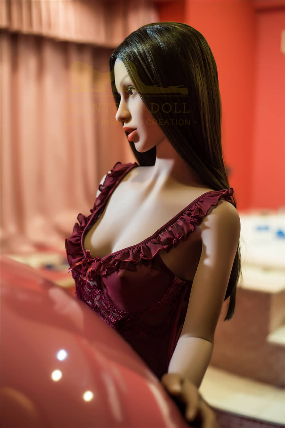 Rich breasts of a sex doll