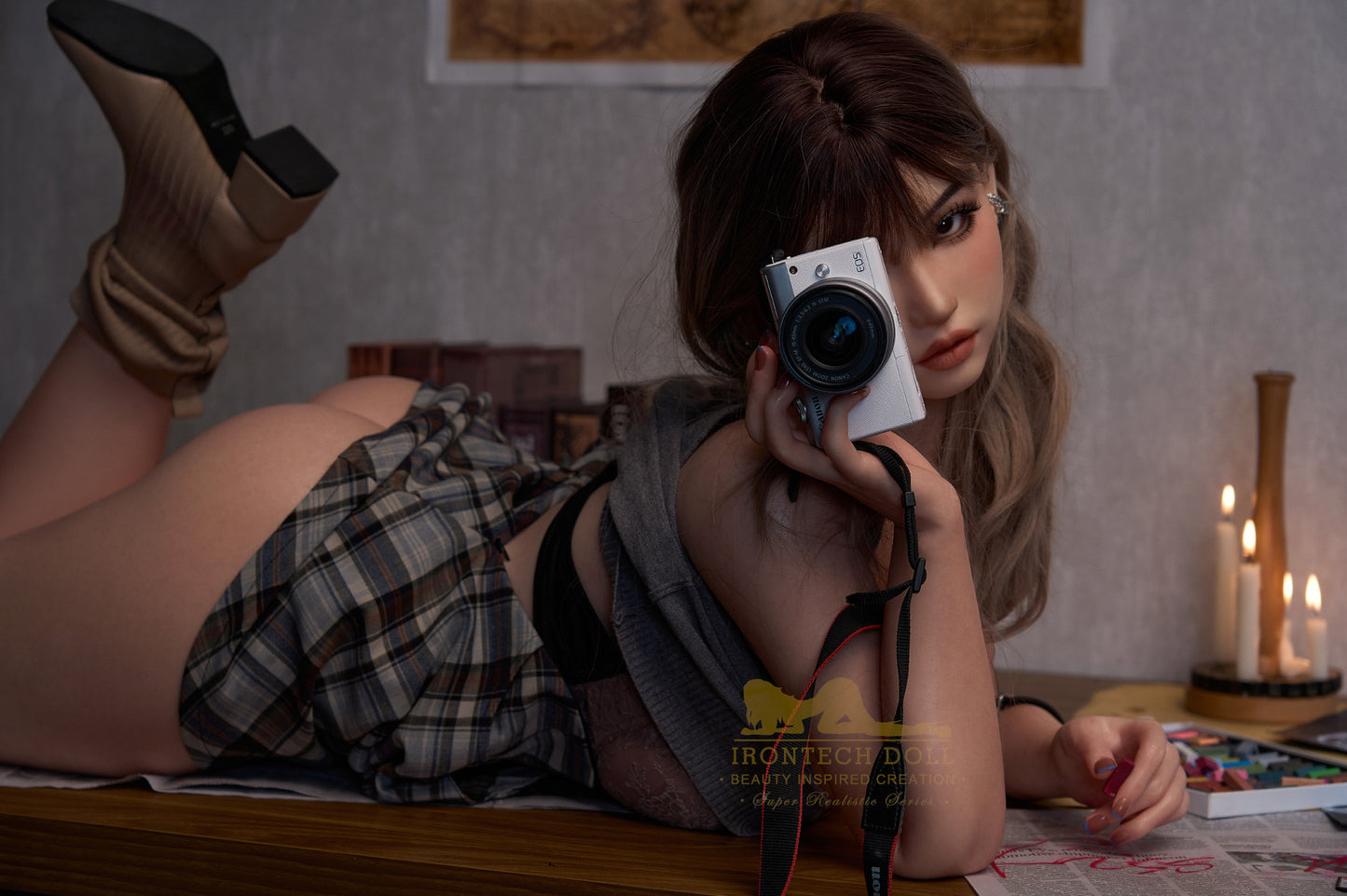 Suki 162cm I Cup Silicone Sex Doll by Irontech