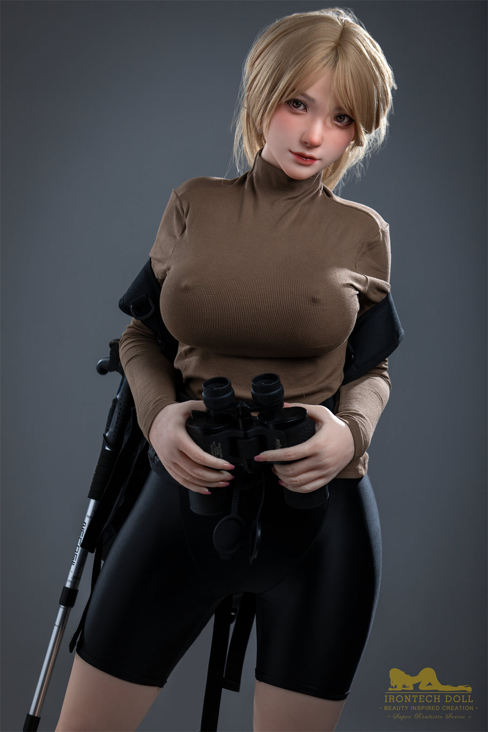 165cm G Cup silicone love doll with sporty outfit and big curves