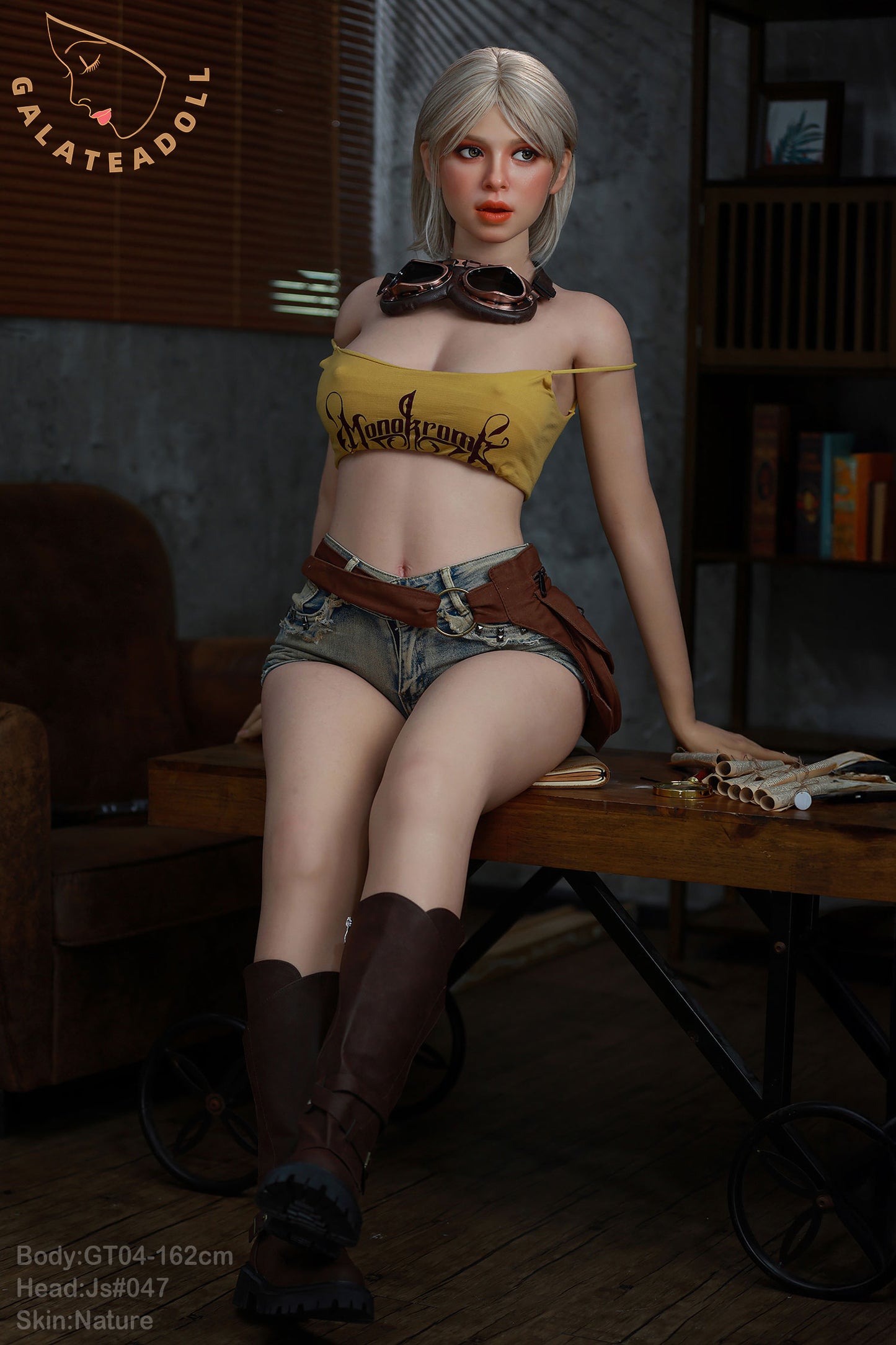 Silicone Sex Doll - Galatea - Amanda D. - 162cm - D Cup