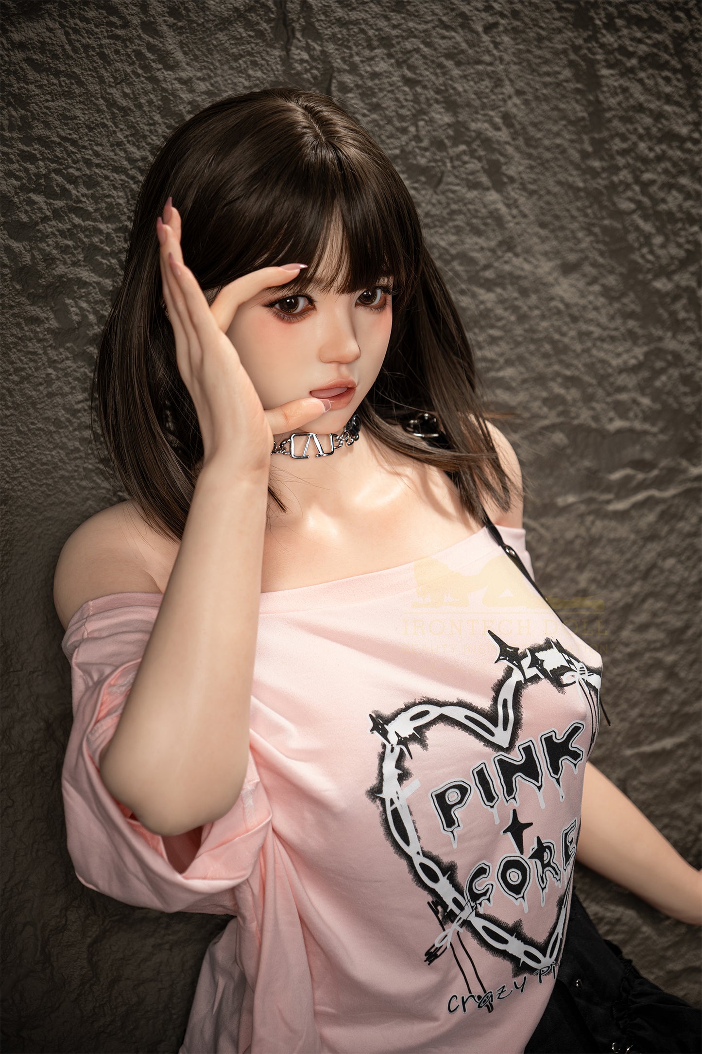 Realistic hentai-inspired silicone sex doll T3-Nia 158cm G Cup busty anime girl by Irontech