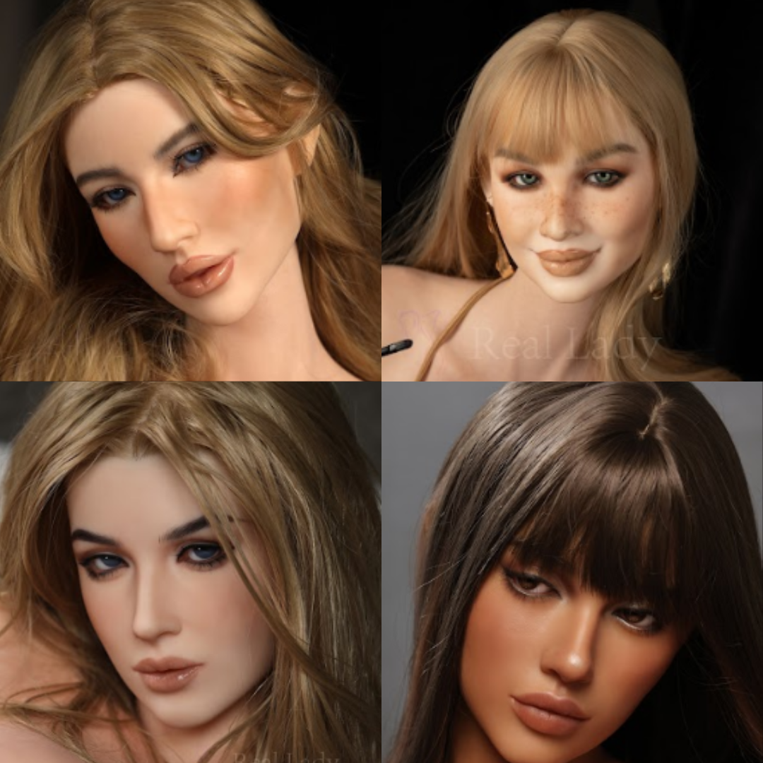 Realistic Silicone Love Doll Heads Real Lady Dolls Lovers Sex Dolls Realistic Silicone Love Doll Heads Real Lady Dolls Lovers Sex Dolls