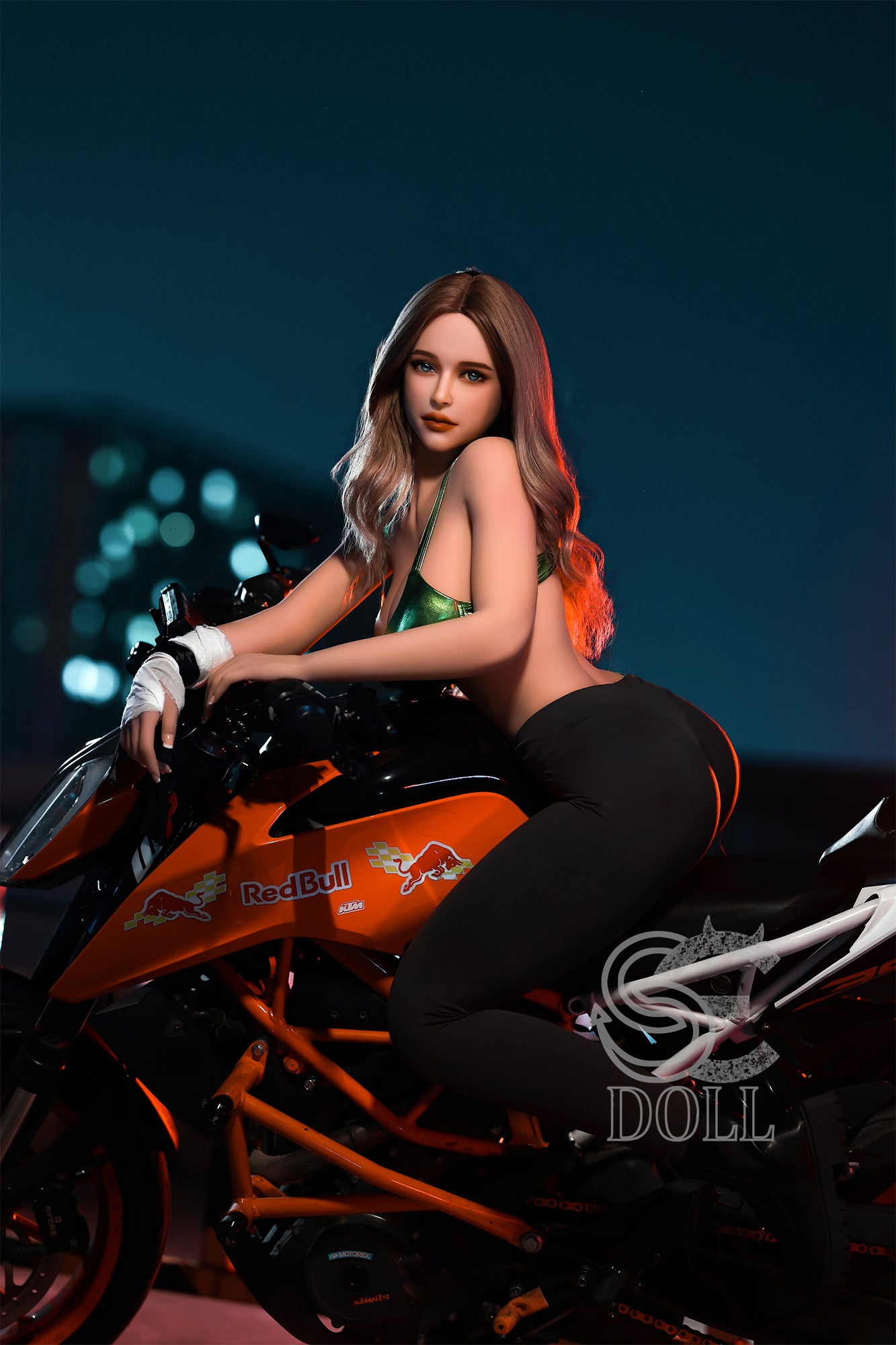 Realistic TPE sex doll Hannah for wild adventures.