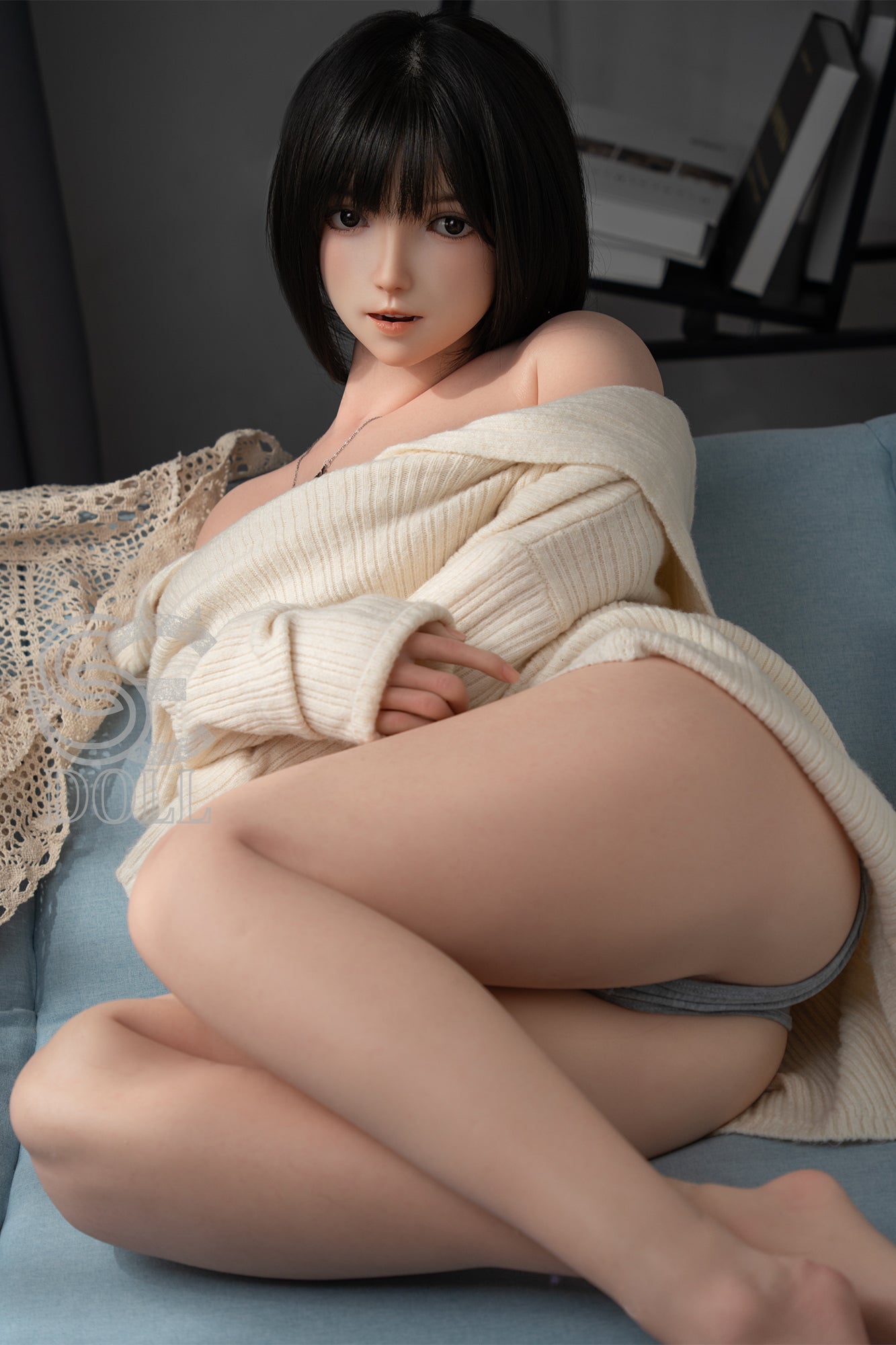 Premium silicone sex doll with natural curves and lifelike details.