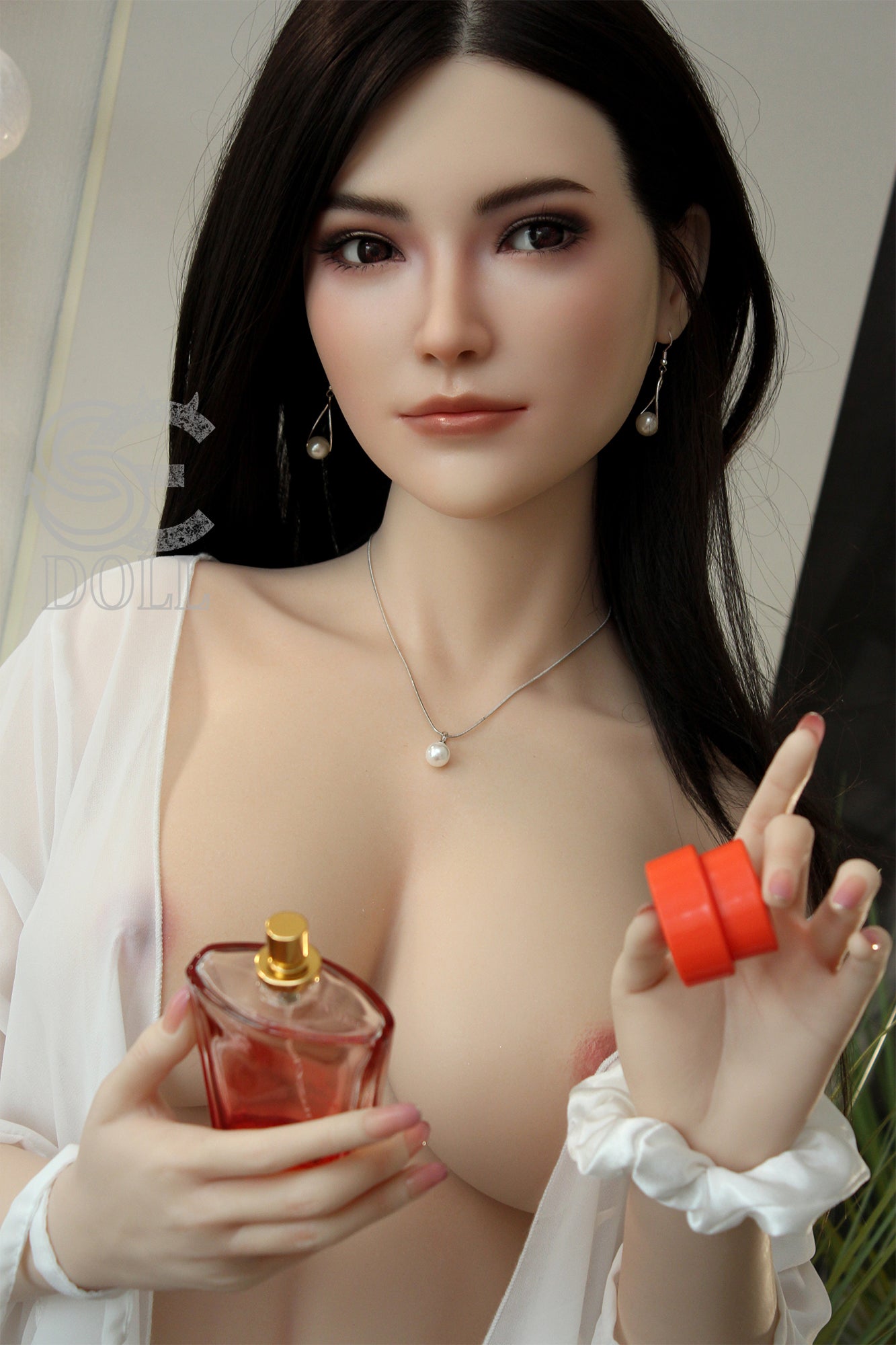 Regina I 165cm silicone sex doll with natural beauty and C cup breasts.
