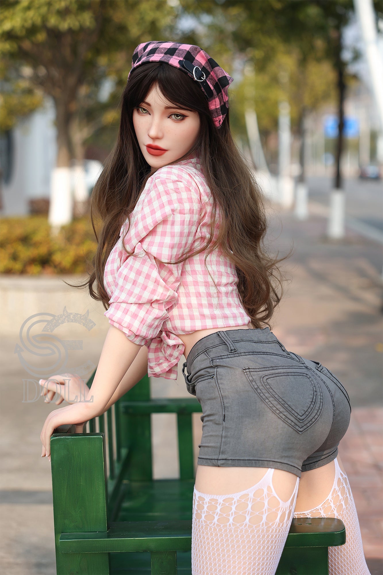 Sylvia B. 161cm F Cup silicone doll with slim waist and firm ass