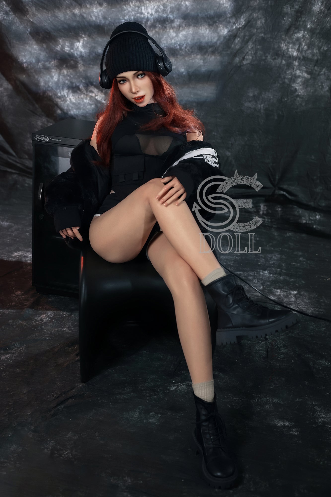 Young, passionate, and music-loving gym girl