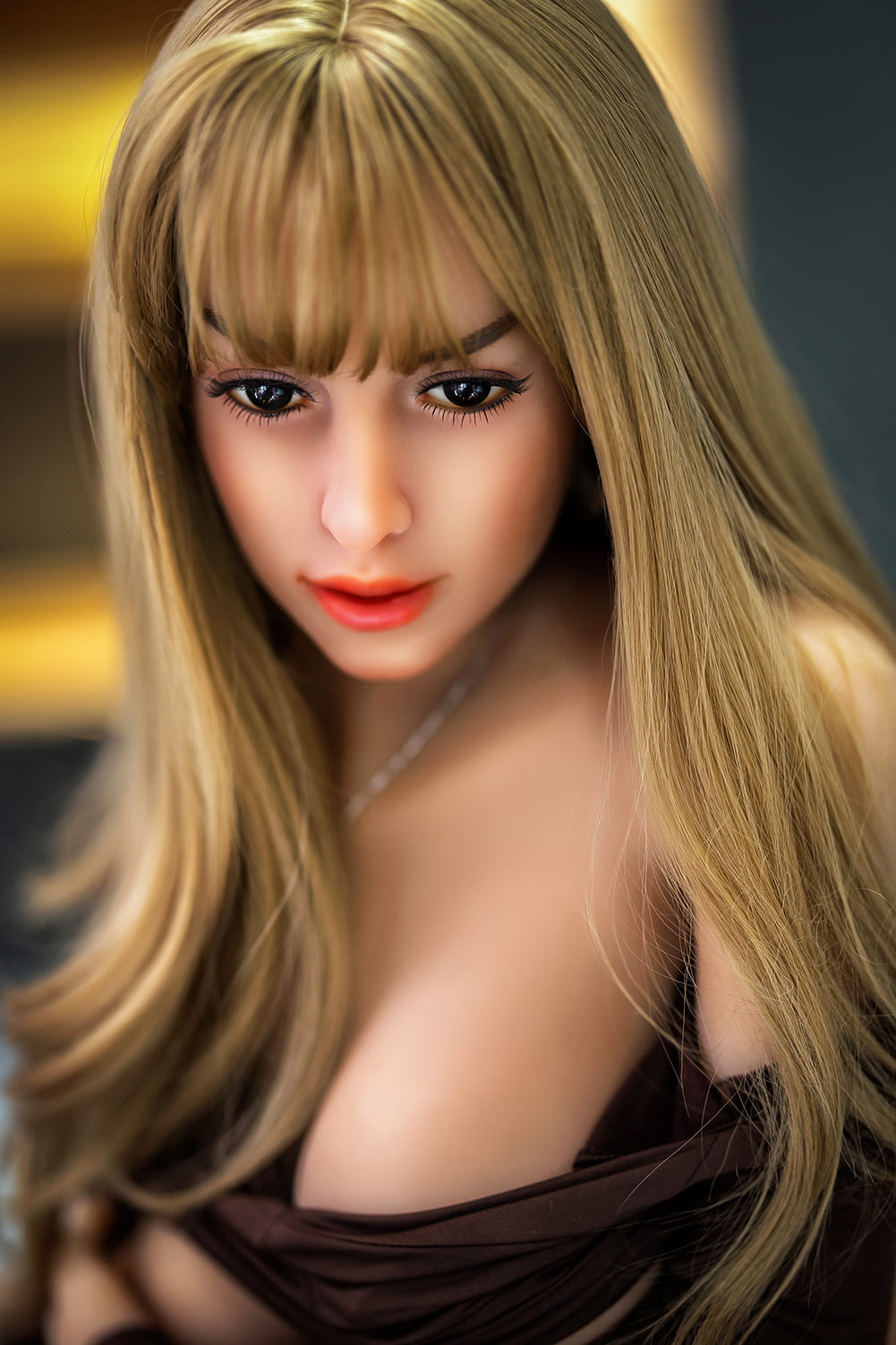 Blonde sex doll
