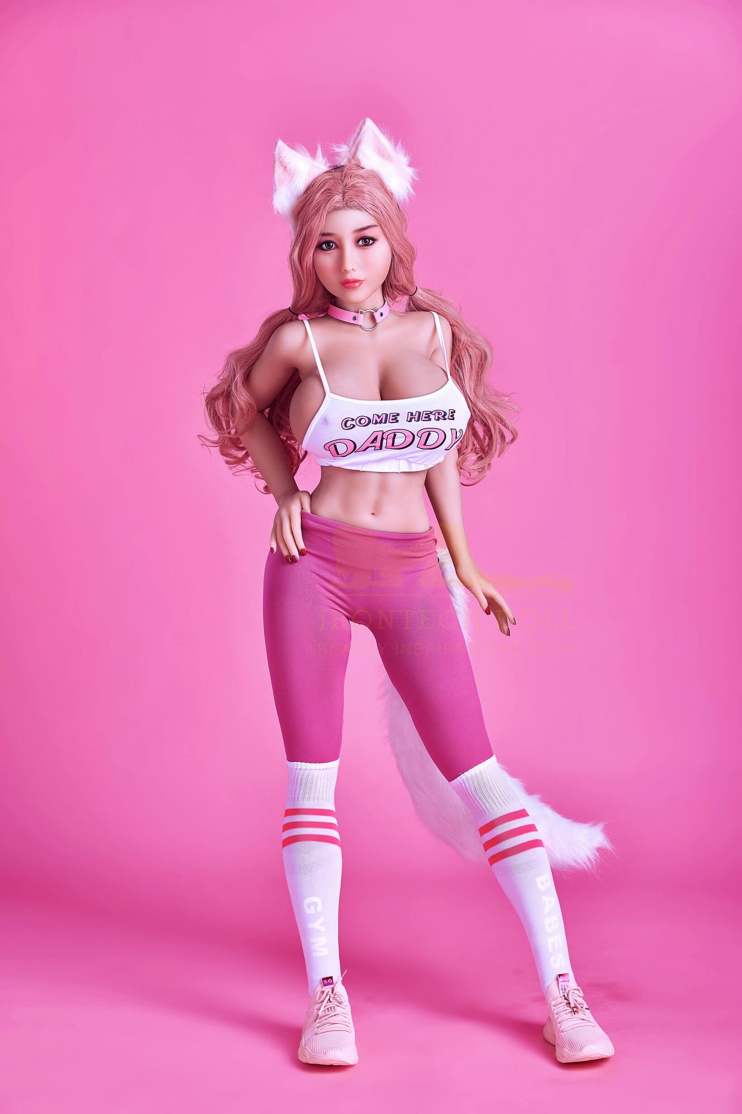 Saya 1 154cm H Cup TPE sex doll by Irontech full body view