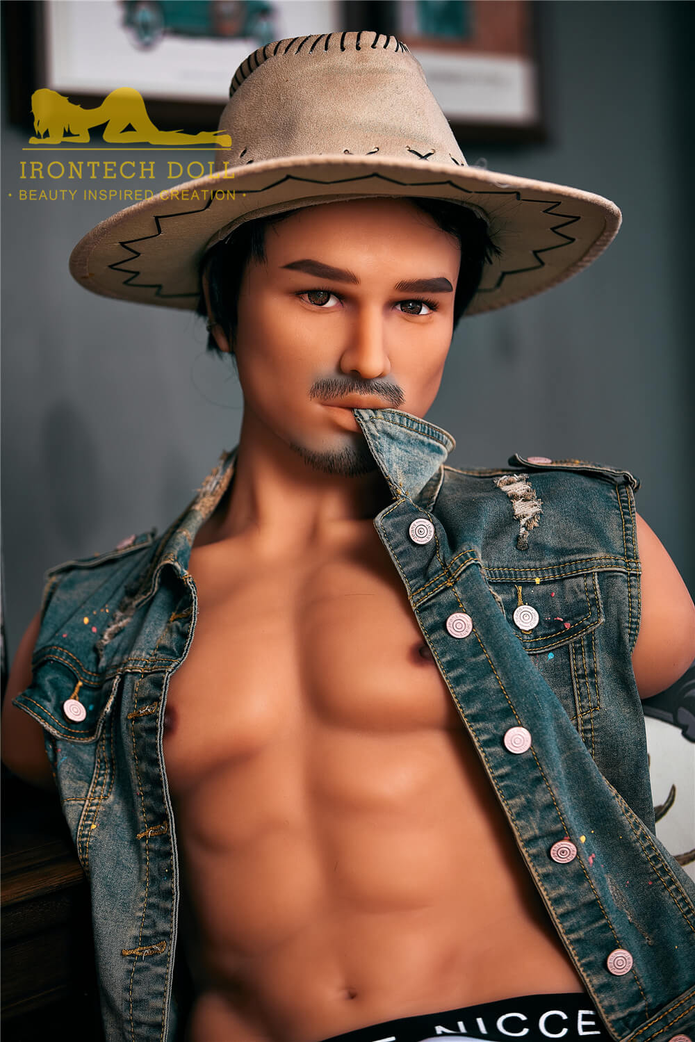 Kevin 100cm - Male TPE Sex Doll Torso by Irontech
