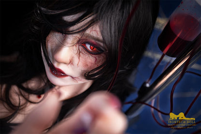 Suki 167cm D Cup Head S40 Halloween Silicone Sex Doll by Irontech