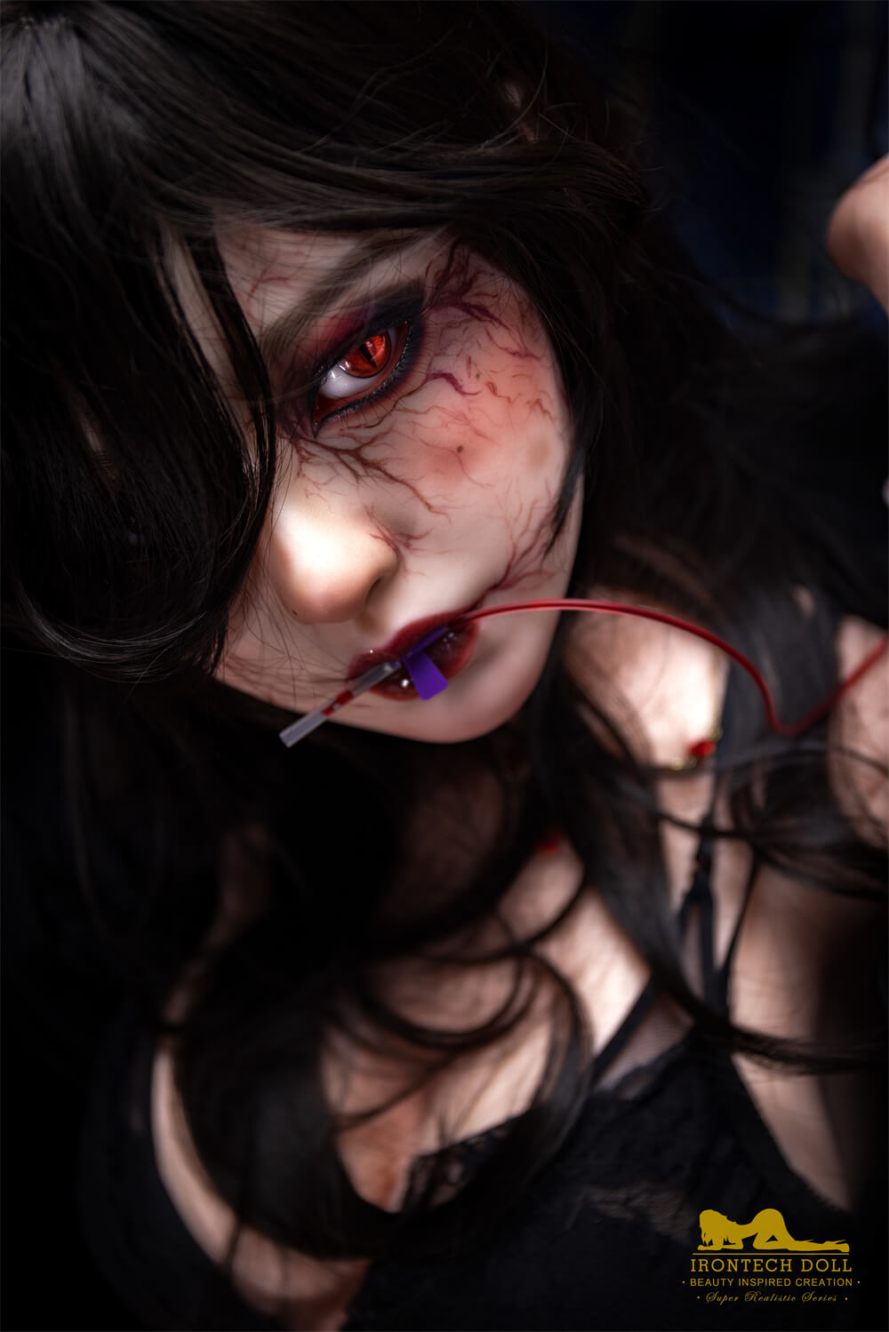 Suki 167cm D Cup Head S40 Halloween Silicone Sex Doll by Irontech