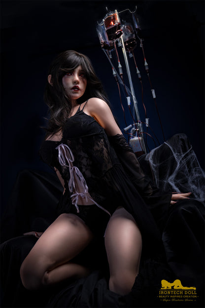 Suki 167cm D Cup Head S40 Halloween Silicone Sex Doll by Irontech