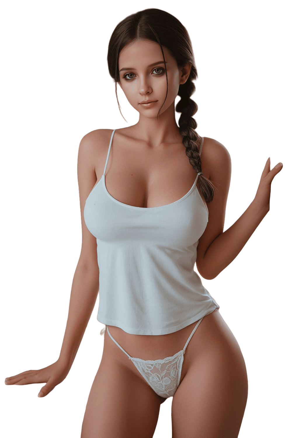 Celeste 160 cm - C Cup Silicone Head with TPE Body Sex Doll by SY Doll | In Stock USA