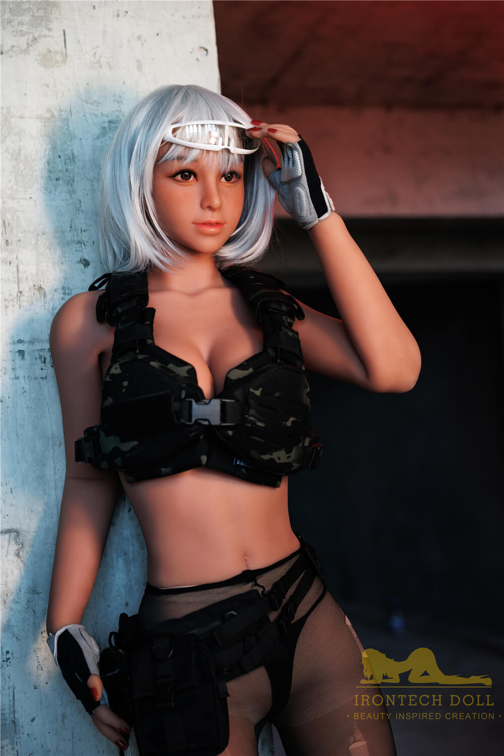 Cute face sex doll 