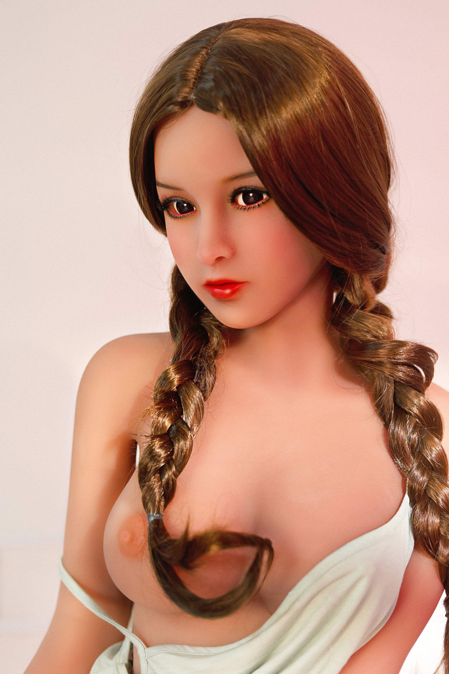 Beautiful brown doll hair 