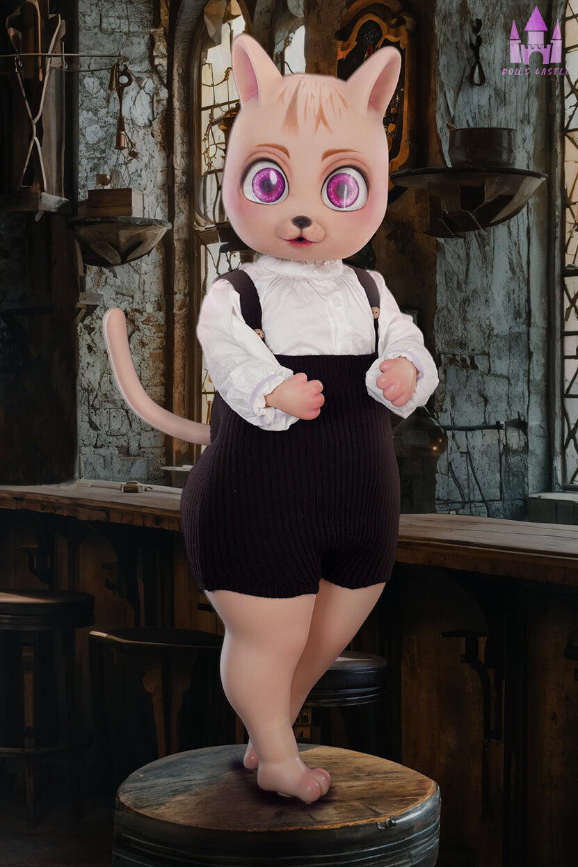 Bearrie 90cm A-Cup silicone sex doll by Dolls Castle plush fantasy