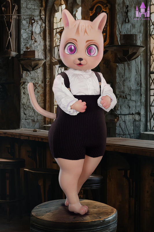 Bearrie 90cm A-Cup silicone sex doll by Dolls Castle plush fantasy