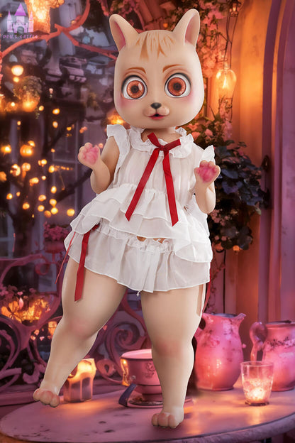 Bearrie 90cm - A Cup Silicone Sex Doll by Dolls Castle