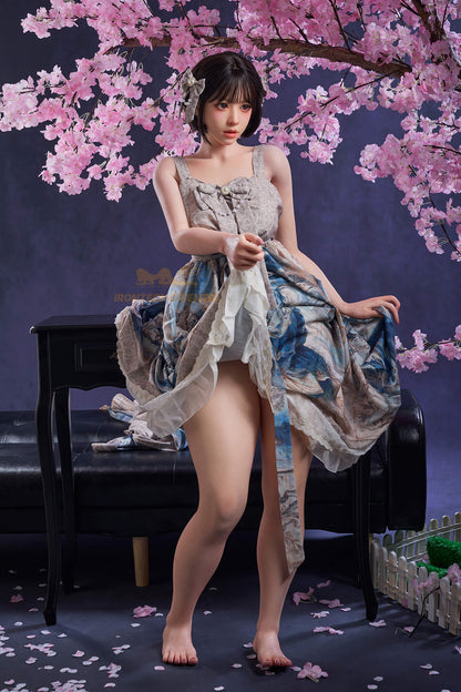 153cm silicone sex doll slim body E cup realistic doll
