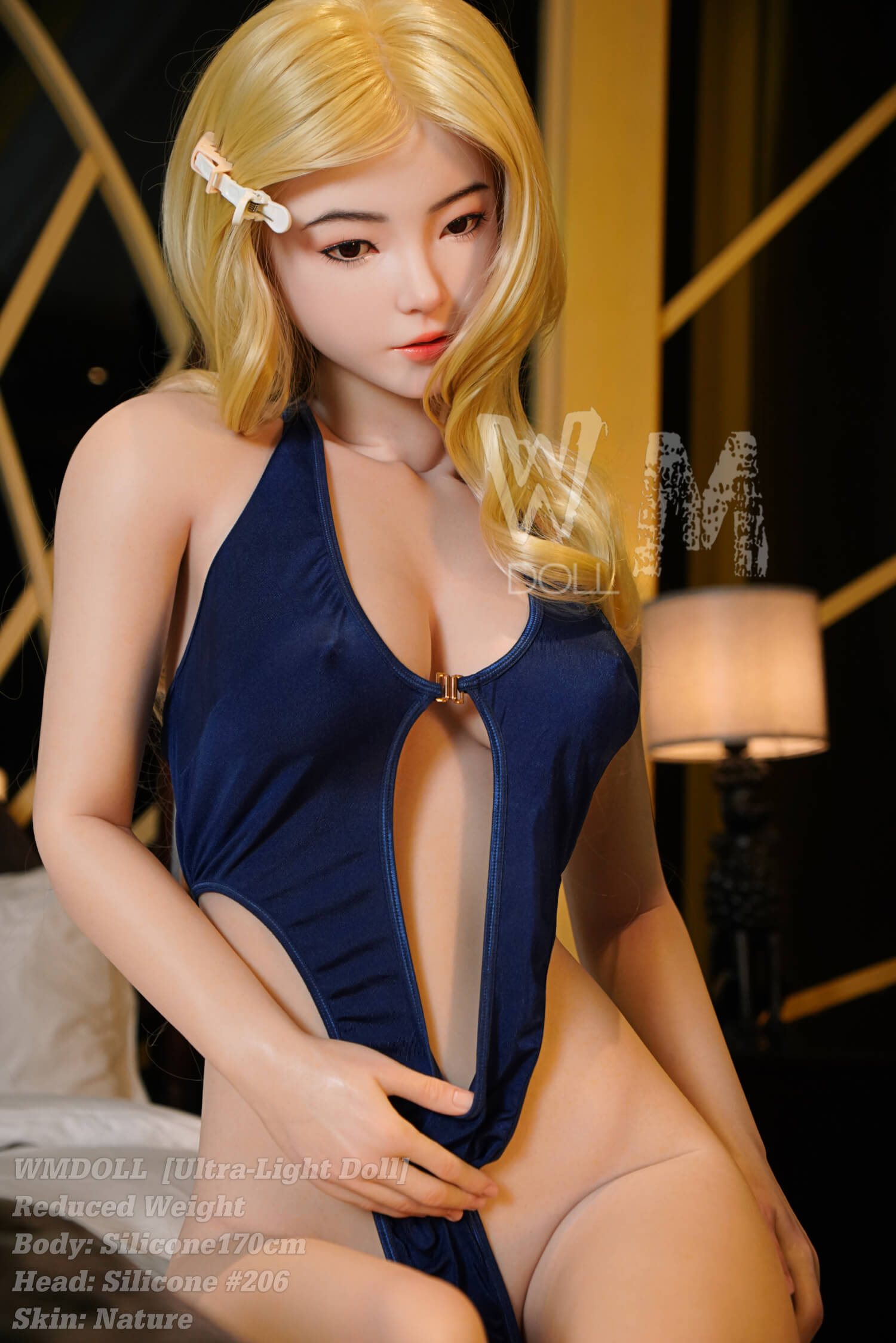 Kathe 170cm D Cup Silicone Sex Doll by WM Ultra Light