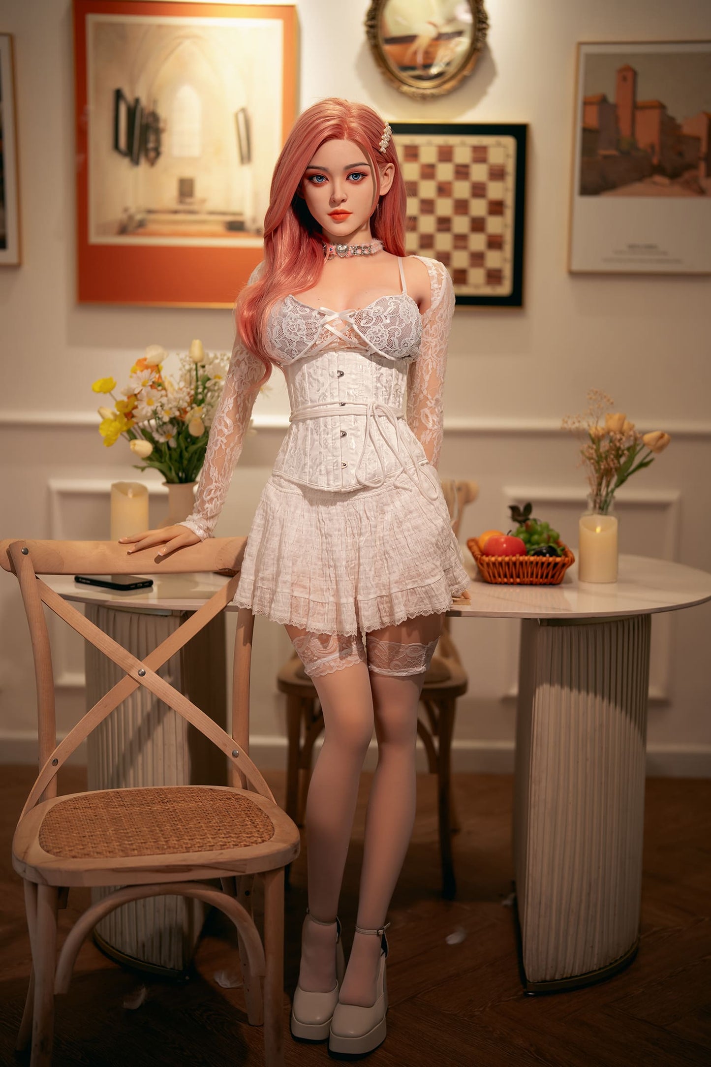 Scarlett 160 cm - C Cup Silicone Head with TPE Body Sex Doll by SY Doll | In Stock USA