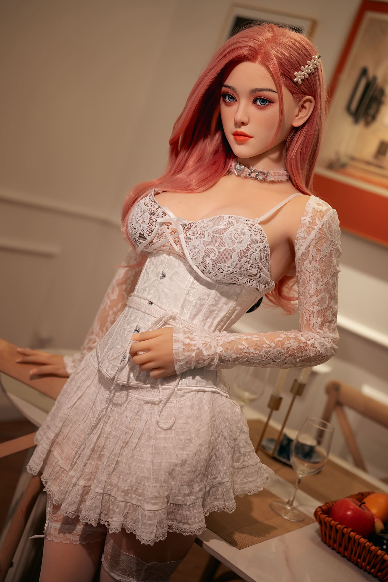 Scarlett 160 cm - C Cup Silicone Head with TPE Body Sex Doll by SY Doll | In Stock USA