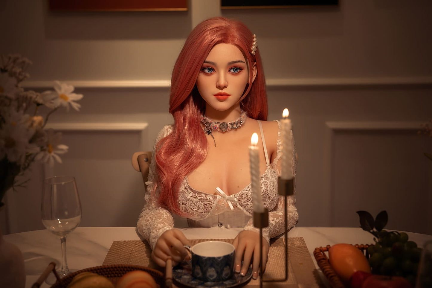 Scarlett 160 cm - C Cup Silicone Head with TPE Body Sex Doll by SY Doll | In Stock USA