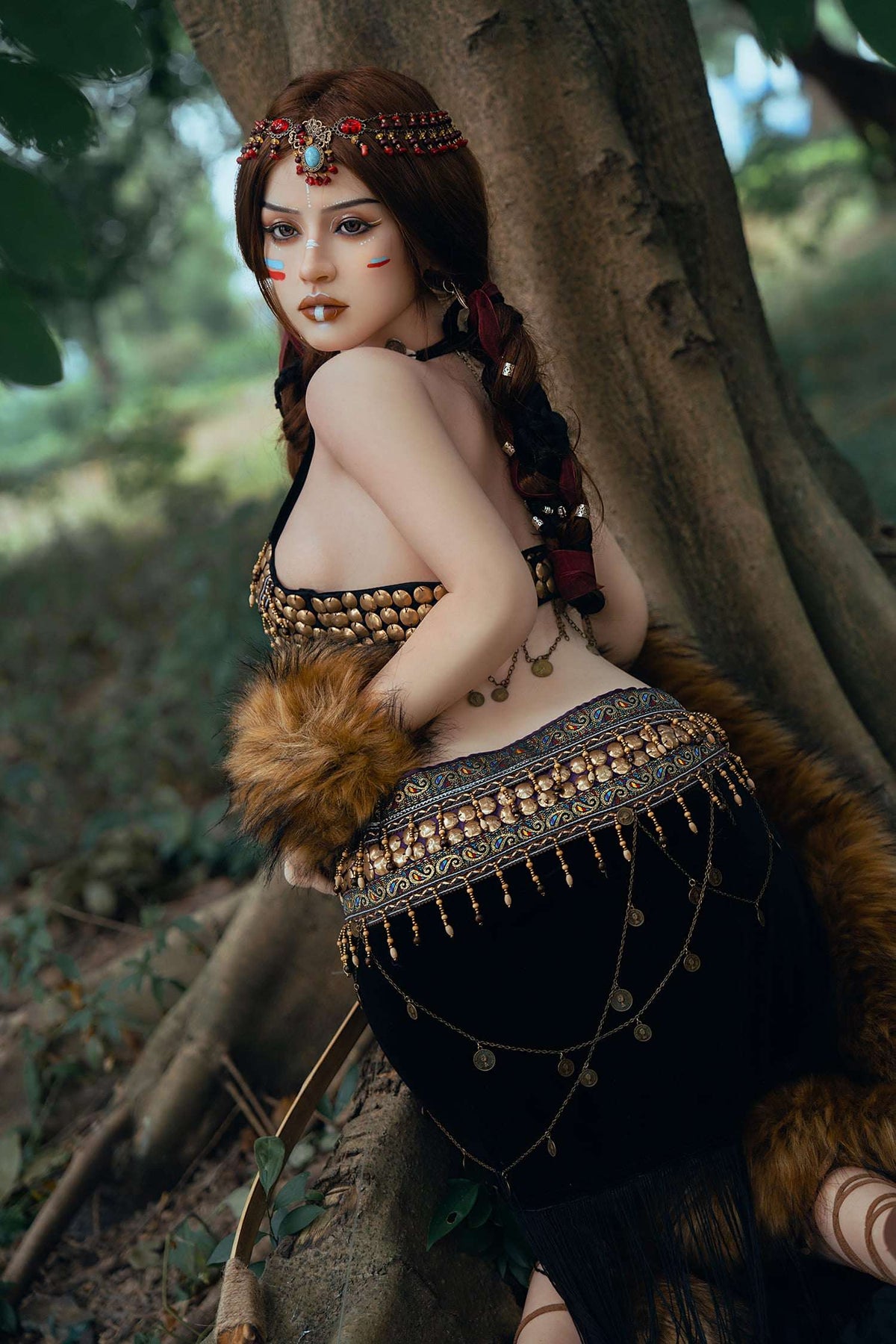 Indian-style sex doll 