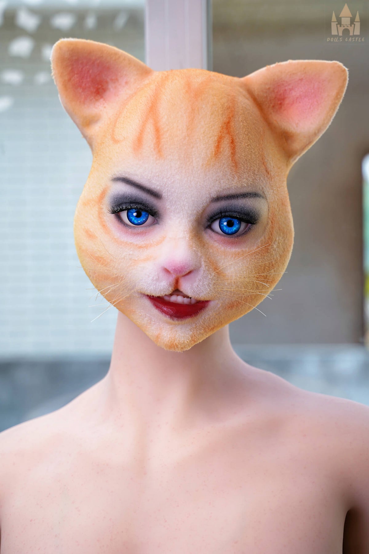 Furry Cattie 142cm - E Cup Hybrid Sex Doll by Dolls Castle