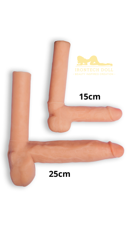TPE Penis Insert for Sex Dolls