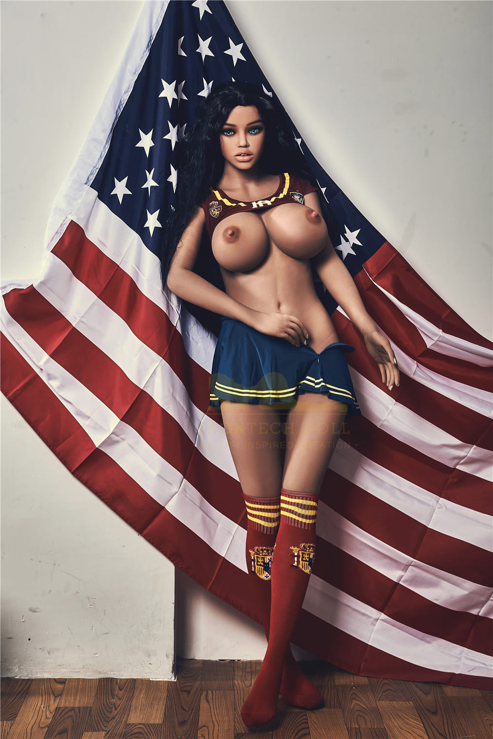 Realistic sex doll with big tits