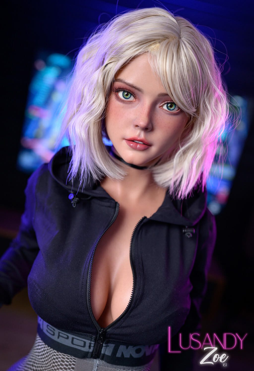 Realistic Zoe 161cm Silicone Love Doll by Lusandy