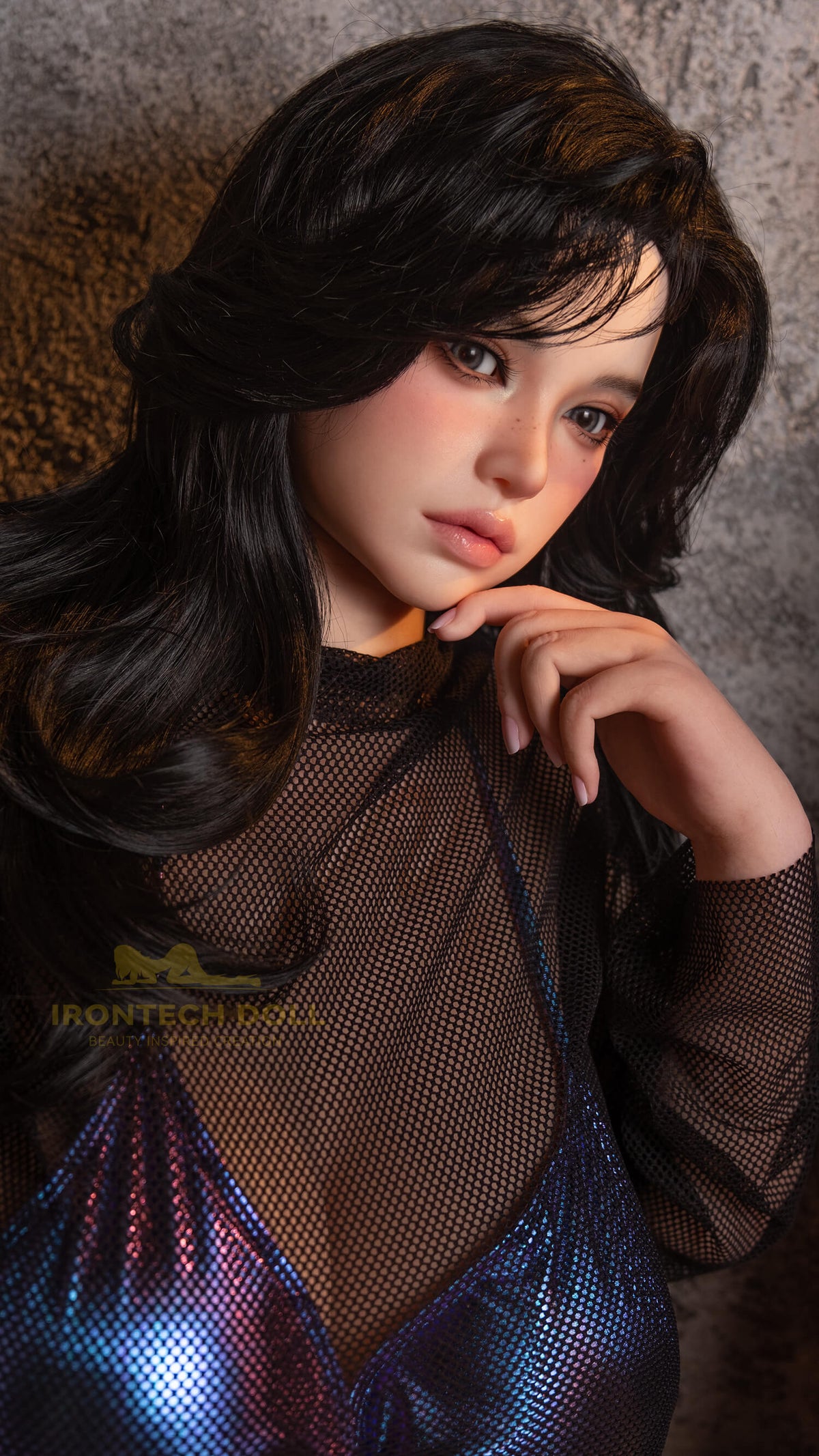  Portrait: Eileen S40 sculpted head silicone sex doll by Irontech