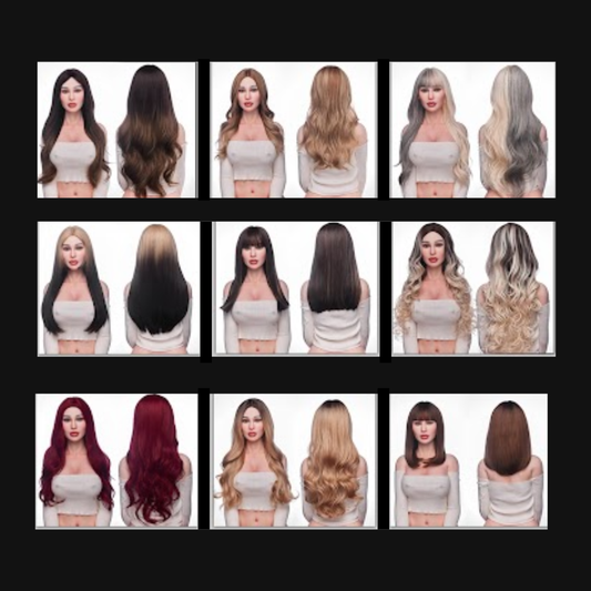 Wigs For Sex Dolls - Dolls Lovers