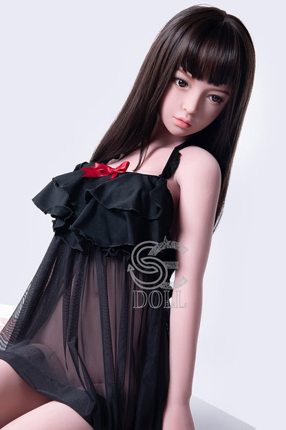 Petite 151cm Asian TPE sex doll with a 75cm bust