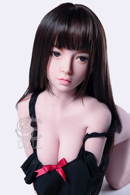 Petite SEDOLL TPE doll styled in a cute fashion outfit
