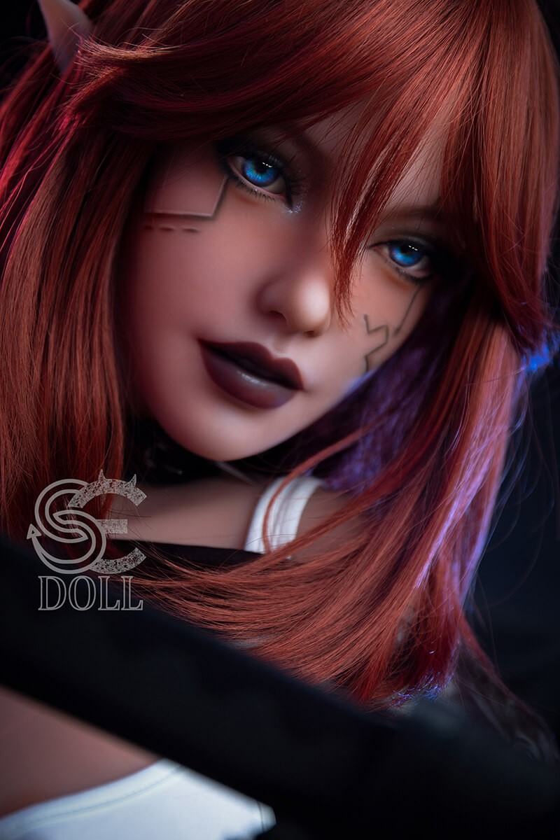 Luis.B 161cm SEDOLL TPE Sex Doll in redhead fantasy styling