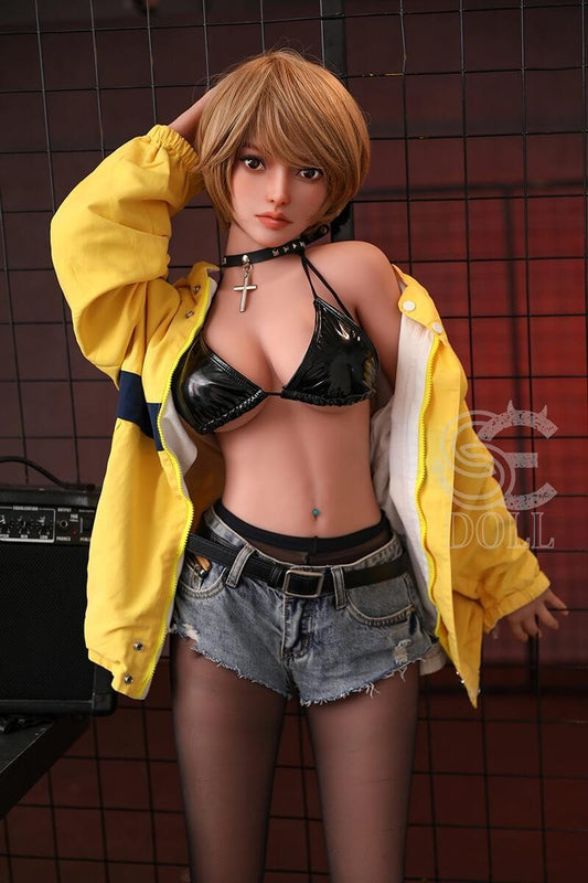 Avery.B 153cm F Cup Blonde Underground Skater TPE Sex Doll by SEDOLL