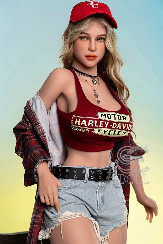 Hannah.C SED298 blonde sex doll with 83cm bust