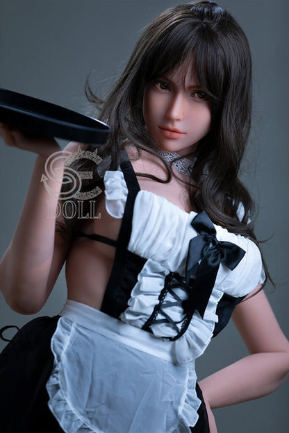 Full-figured brunette TPE sex doll by SEDOLL