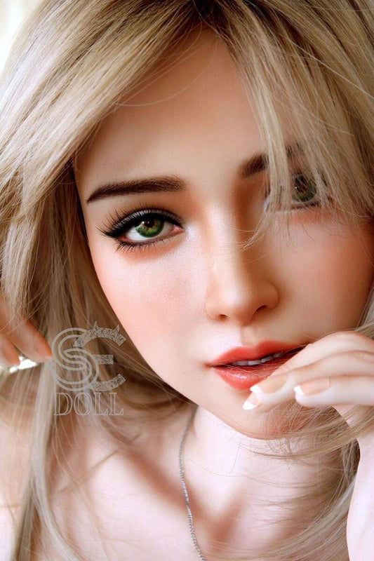 Annika.A 160cm C Cup Blonde Full Silicone Sex Doll by SEDOLL