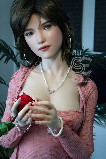 SEDOLL SES022 C-cup silicone sex doll shown from the front
