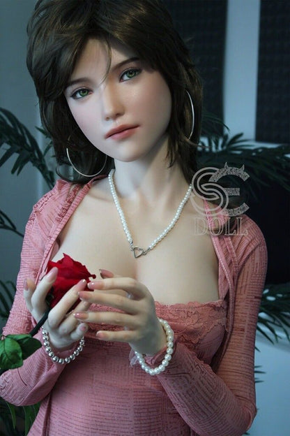 Queena.H SES022 full silicone sex doll with gentle facial styling