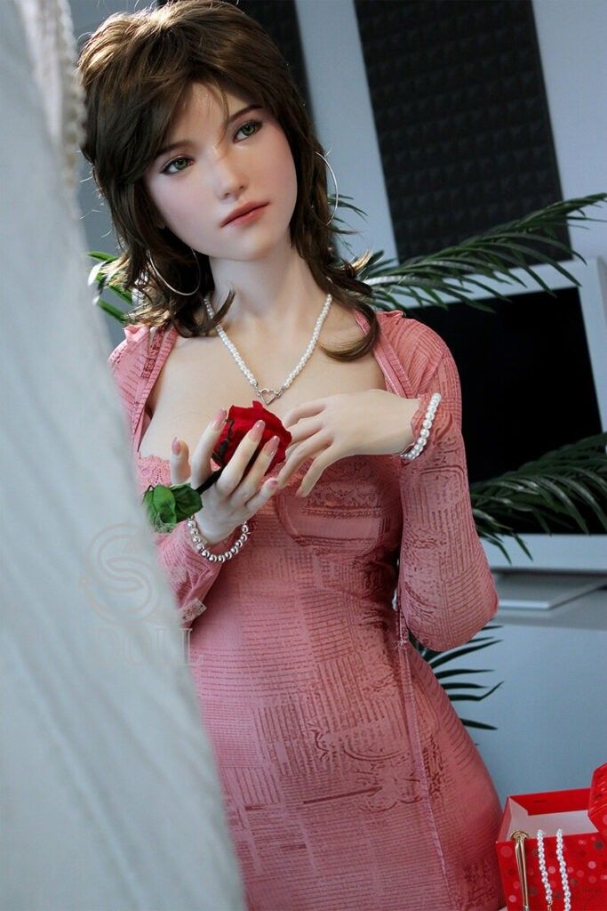 Bohemian-inspired blonde silicone love doll by SEDOLL