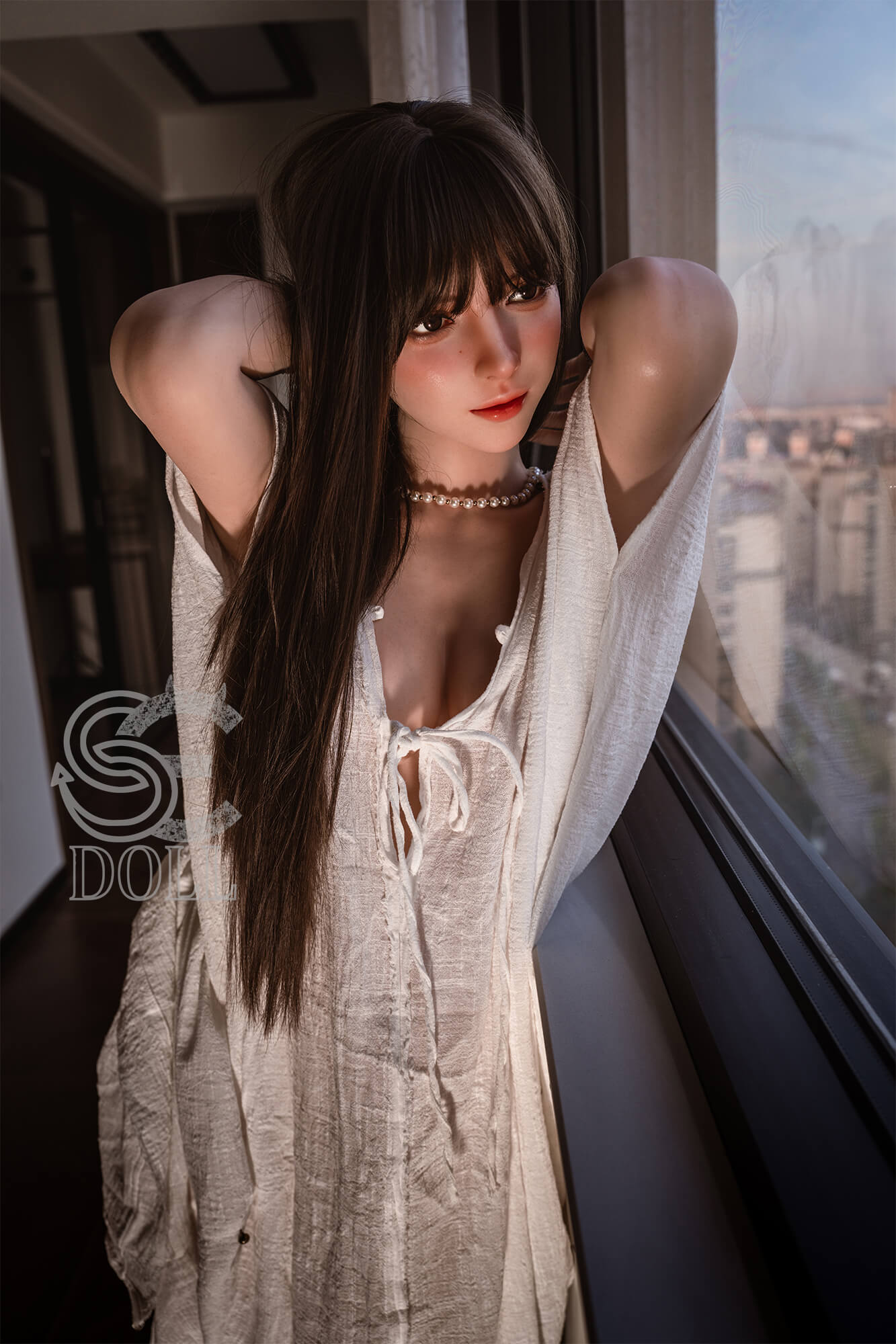 Beautiful Annika J life size sex doll 165cm soft skin realistic design