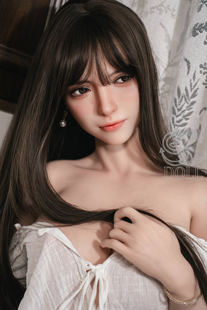 Realistic silicone sex doll Annika J with natural curves and soft expression