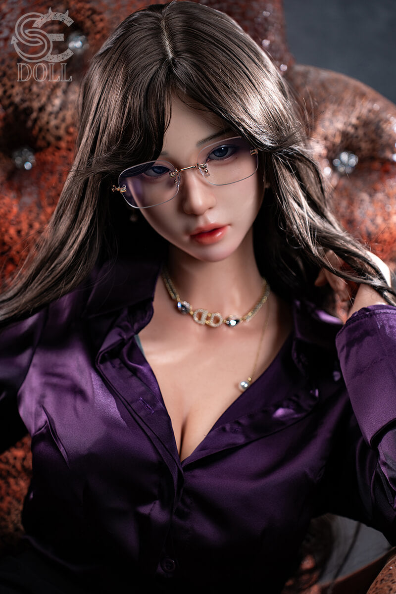 Asian style sex doll realistic silicone body slim waist doll
