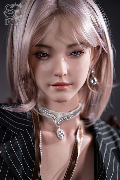 Realistic Asian style sex doll C cup silicone body doll